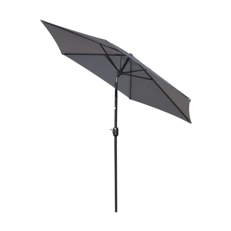 Casa si Gradina - Gradina si terasa - Umbrele si pavilioane - Umbrele - Umbrela de protectie solara pentru gradina, diametru de 2.7 m, gri, Vivo, PU27-GREY - Infinity.ro