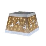 Casa si Gradina - Decoratiuni - Decoratiuni de sezon - Husa pentru suport brad de Craciun cu reni si 55 LED-uri, Vivo 6083 - Infinity.ro