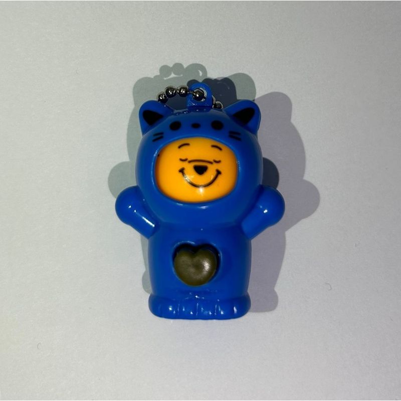 Fashion, accesorii si bijuterii - Femei - Accesorii femei - Alte accesorii femei - Breloc figurina cu schimbare a fetei, Cartoon Face, 4 cm, albastru, Vivo FIGURINA-BLUE - Infinity.ro