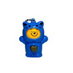 Fashion, accesorii si bijuterii - Femei - Accesorii femei - Alte accesorii femei - Breloc figurina cu schimbare a fetei, Cartoon Face, 4 cm, albastru, Vivo FIGURINA-BLUE - Infinity.ro