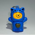 Fashion, accesorii si bijuterii - Femei - Accesorii femei - Alte accesorii femei - Breloc figurina cu schimbare a fetei, Cartoon Face, 4 cm, albastru, Vivo FIGURINA-BLUE - Infinity.ro