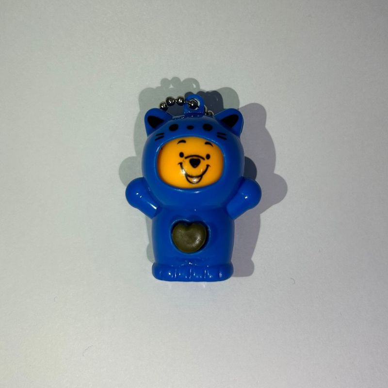 Fashion, accesorii si bijuterii - Femei - Accesorii femei - Alte accesorii femei - Breloc figurina cu schimbare a fetei, Cartoon Face, 4 cm, albastru, Vivo FIGURINA-BLUE - Infinity.ro