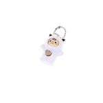 Fashion, accesorii si bijuterii - Femei - Accesorii femei - Alte accesorii femei - Breloc figurina cu schimbare a fetei, Cartoon Face, 4 cm, alb, Vivo FIGURINA-WHITE - Infinity.ro