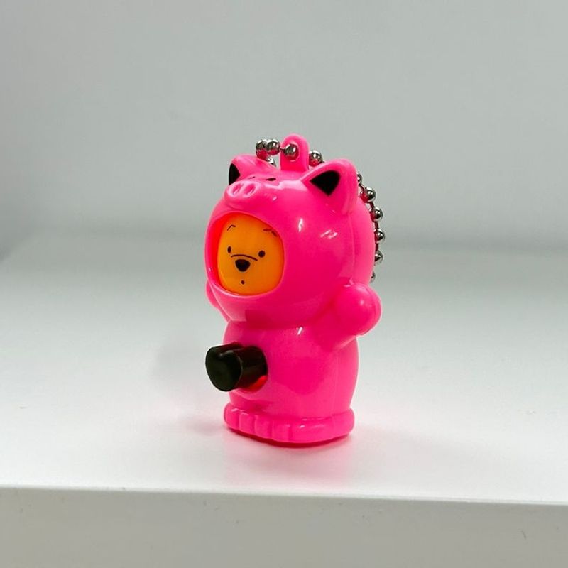 Fashion, accesorii si bijuterii - Femei - Accesorii femei - Alte accesorii femei - Breloc figurina cu schimbare a fetei, Cartoon Face, 4 cm, roz, Vivo FIGURINA-PINK - Infinity.ro