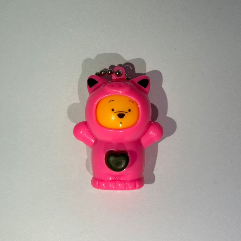 Fashion, accesorii si bijuterii - Femei - Accesorii femei - Alte accesorii femei - Breloc figurina cu schimbare a fetei, Cartoon Face, 4 cm, roz, Vivo FIGURINA-PINK - Infinity.ro