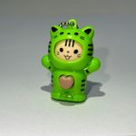 Fashion, accesorii si bijuterii - Femei - Accesorii femei - Alte accesorii femei - Breloc figurina cu schimbare a fetei, Cartoon Face, 4 cm, verde, Vivo FIGURINA-GREEN - Infinity.ro