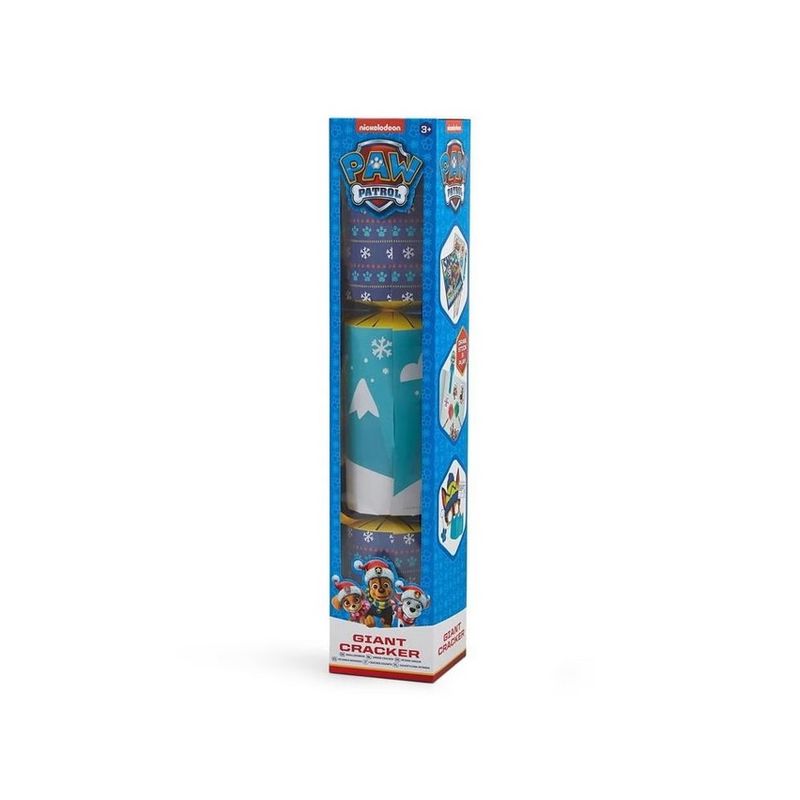 Jucarii, Copii si Bebe - Jucarii si jocuri - Jucarii & jocuri educative - Seturi de artizanat - Pachet creativ de Craciun pentru copii Giant Cracker Paw Patrol, 55 cm, 97-0040-A - Infinity.ro