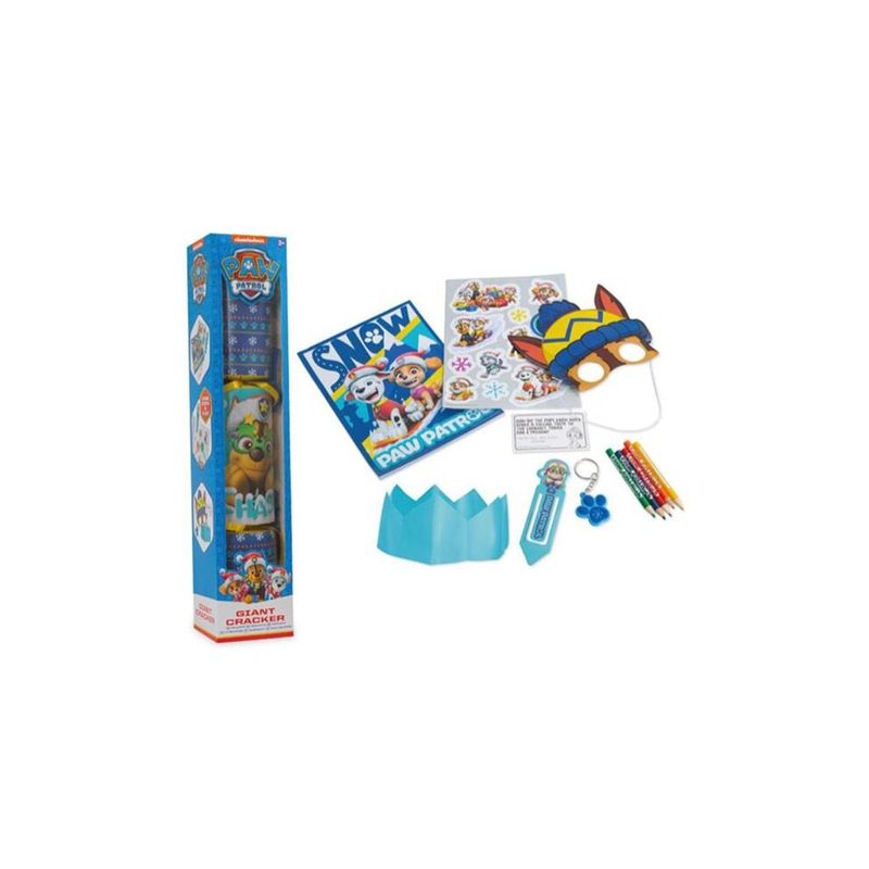 Jucarii, Copii si Bebe - Jucarii si jocuri - Jucarii & jocuri educative - Seturi de artizanat - Pachet creativ de Craciun pentru copii Giant Cracker Paw Patrol, 55 cm, 97-0040-A - Infinity.ro