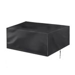 Casa si Gradina - Gradina si terasa - Mobilier exterior - Accesorii pentru gradina - Husa de protectie pentru masa de gradina, negru, 126 x 126 x 74 cm, MyGarden, 3268 - Infinity.ro