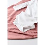 Fashion, accesorii si bijuterii - Copii - Imbracaminte copii - Body-uri copii - Body Bebe Unisex cu maneca lunga din 95% bumbac organic cu 5% elastan - Alb, BabyCosy (Marime: 9-12 luni) - Infinity.ro