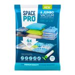 Casa si Gradina - Mobilier - Organizare si depozitare - Pungi depozitare - Set 6 saci de vidat pentru haine cu pompa 78 x 100 cm, SP001 - Infinity.ro