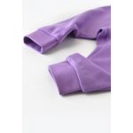 Fashion, accesorii si bijuterii - Copii - Imbracaminte copii - Pantaloni copii - Pantaloni Bebe Unisex din bumbac organic Mov BabyCosy (Marime: 6-9 luni) - Infinity.ro