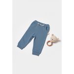 Fashion, accesorii si bijuterii - Copii - Imbracaminte copii - Pantaloni copii - Pantaloni lungi, Two thread, 100%bumbac organic - Indigo, BabyCosy (Marime: 6-9 luni) - Infinity.ro