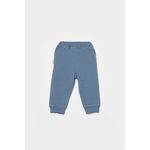 Fashion, accesorii si bijuterii - Copii - Imbracaminte copii - Pantaloni copii - Pantaloni lungi, Two thread, 100%bumbac organic - Indigo, BabyCosy (Marime: 6-9 luni) - Infinity.ro