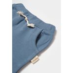 Fashion, accesorii si bijuterii - Copii - Imbracaminte copii - Pantaloni copii - Pantaloni lungi, Two thread, 100%bumbac organic - Indigo, BabyCosy (Marime: 6-9 luni) - Infinity.ro