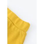 Fashion, accesorii si bijuterii - Copii - Imbracaminte copii - Pantaloni copii - Pantaloni Bebe Unisex din bumbac organic Galben BabyCosy (Marime: 3-6 Luni) - Infinity.ro