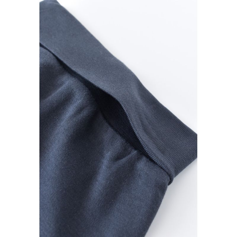 Fashion, accesorii si bijuterii - Copii - Imbracaminte copii - Pantaloni copii - Pantaloni Bebe Unisex din bumbac organic Bleumarin BabyCosy (Marime: 3-6 Luni) - Infinity.ro