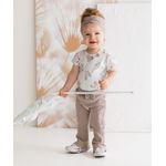 Fashion, accesorii si bijuterii - Copii - Imbracaminte copii - Pantaloni copii - Pantalon evazat de bumbac colectia Nicol "Gaja" (183017) mar. 74 - Infinity.ro