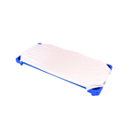 Casa si Gradina - Textile si covoare - Lenjerii de pat - Lenjerii copii - Cearsaf patut gradinita si cresa stivuibil bumbac 100% model stelute mici roz - Infinity.ro