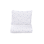 Casa si Gradina - Textile si covoare - Lenjerii de pat - Lenjerii copii - Set lenjerie 3 piese pentru patut incastrabil model stelute bleu - Infinity.ro