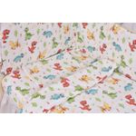Casa si Gradina - Textile si covoare - Lenjerii de pat - Lenjerii copii - Lenjerie 6 piese patut 120x60 cm bumbac 100% model Dinozauri - Infinity.ro