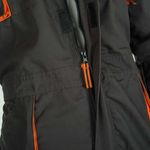 Casa si Gradina - Constructii - Echipamente de lucru - Imbracaminte protectia muncii - Salopeta de lucru, cu guler inalt, grafit si portocaliu, marimea 50, ART.MAS - Infinity.ro