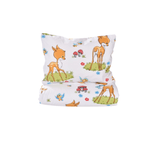 Casa si Gradina - Textile si covoare - Lenjerii de pat - Lenjerii copii - Lenjerie patut gradinita 5 piese bumbac 100% model Caprioare - Infinity.ro