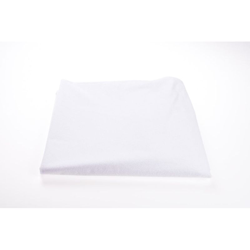 Casa si Gradina - Textile si covoare - Lenjerii de pat - Lenjerii copii - Set 3 cearsafuri galben crem si model buburuze + protectie impermeabila patut 90x40 50 cm - Infinity.ro