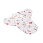 Casa si Gradina - Textile si covoare - Pături și cuverturi - Saci de dormit copii - Sistem de infasat model flori de bumbac - Infinity.ro