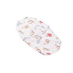 Casa si Gradina - Textile si covoare - Pături și cuverturi - Saci de dormit copii - Sistem de infasat model flori de bumbac - Infinity.ro