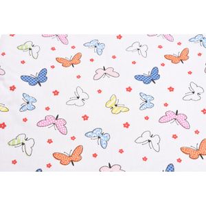 Lenjerie pat dublu bumbac 100% model fluturasi