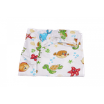 Casa si Gradina - Textile si covoare - Lenjerii de pat - Lenjerii copii - Lenjerie patut 120x60 cm, 3 piese bumbac 100% model animale acvatice - Infinity.ro