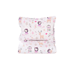 Casa si Gradina - Textile si covoare - Lenjerii de pat - Lenjerii copii - Set complet 7 piese lenjerie si aparatori patut 120x60 cm bumbac 100% model Fetite - Infinity.ro