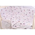 Casa si Gradina - Textile si covoare - Lenjerii de pat - Lenjerii copii - Lenjerie patut 120x60 cm, 3 piese bumbac 100% model Fetite - Infinity.ro