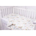 Casa si Gradina - Textile si covoare - Lenjerii de pat - Lenjerii copii - Lenjerie patut 120x60 cm, 3 piese bumbac 100% model iepurasi galbeni - Infinity.ro