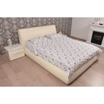 Casa si Gradina - Textile si covoare - Lenjerii de pat - Lenjerii copii - Lenjerie pat dublu bumbac 100% model rachete - Infinity.ro