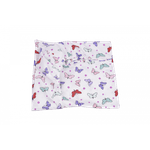 Casa si Gradina - Textile si covoare - Lenjerii de pat - Lenjerii copii - Cearsaf patut 120x60 cm bumbac 100% model fluturasi multicolori - Infinity.ro