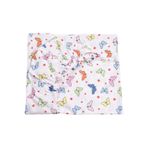 Casa si Gradina - Textile si covoare - Lenjerii de pat - Lenjerii copii - Cearsaf patut 120x60 cm bumbac 100% model fluturasi - Infinity.ro