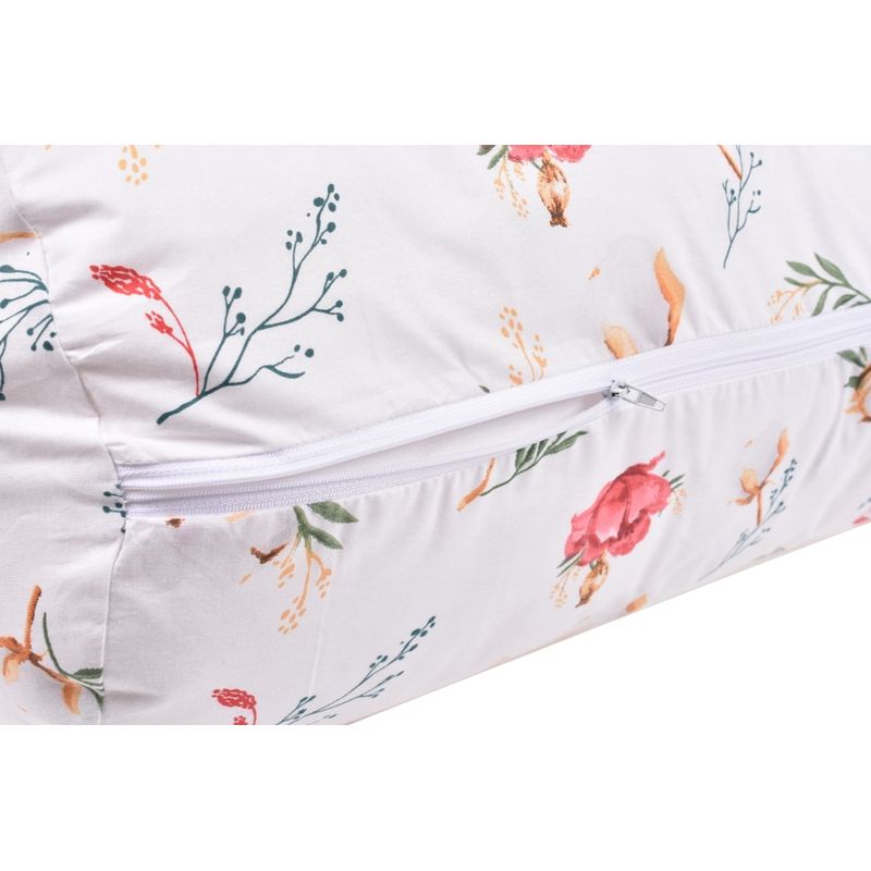 Casa si Gradina - Textile si covoare - Perne si pilote - Perne - Perna de sprijin Jumbo, model flori de bumbac, 80 cm - Infinity.ro