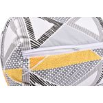 Casa si Gradina - Textile si covoare - Perne si pilote - Perne - Perna de sprijin Jumbo, model triunghiuri, 80 cm - Infinity.ro