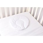 Casa si Gradina - Textile si covoare - Perne si pilote - Perne - Pernuta plata rotunda bumbac 100% alb - Infinity.ro