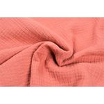 Casa si Gradina - Textile si covoare - Pături și cuverturi - Paturici copii - Muselina bumbac organic roz inchis  80x80 cm - Infinity.ro