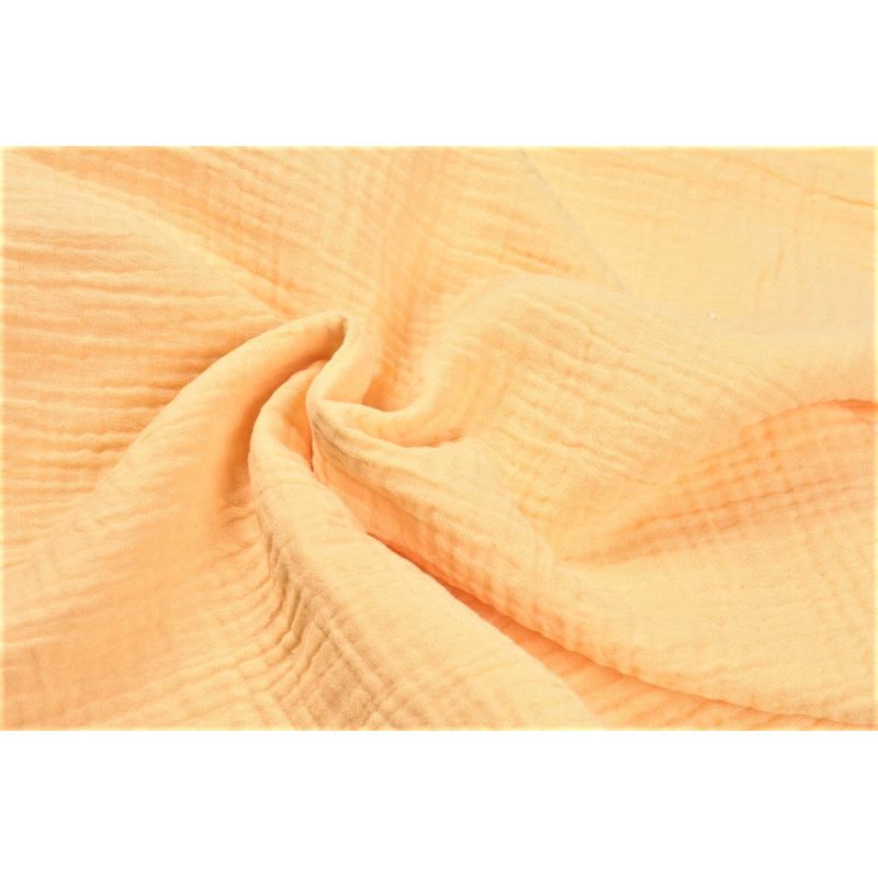 Casa si Gradina - Textile si covoare - Pături și cuverturi - Paturici copii - Set 2 museline bumbac organic roz inchis si galben 80x80 cm - Infinity.ro