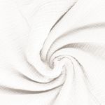 Casa si Gradina - Textile si covoare - Pături și cuverturi - Paturici copii - Muselina bumbac organic alb 80x80 cm - Infinity.ro