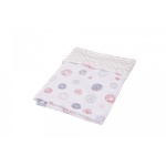 Casa si Gradina - Textile si covoare - Pături și cuverturi - Paturici copii - Paturica model  ghemotoace si plus minky crem  80x80cm - Infinity.ro