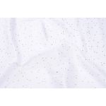 Casa si Gradina - Textile si covoare - Pături și cuverturi - Paturici copii - Set 2 museline bumbac organic alb si roz cu bulinute 80x80 cm - Infinity.ro