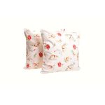 Casa si Gradina - Textile si covoare - Perne si pilote - Perne - Set 2 perne decorative Flori de bumbac 50x50 cm - Infinity.ro