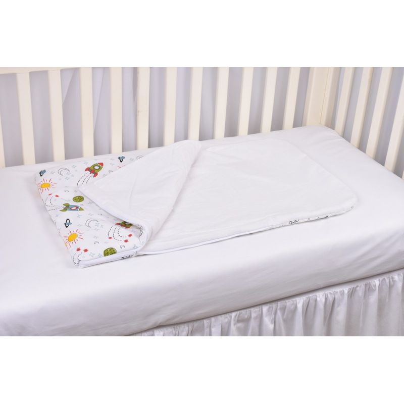 Casa si Gradina - Textile si covoare - Pături și cuverturi - Saci de dormit copii - Saculet de dormit model rachete One Size - Infinity.ro
