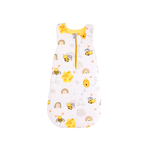 Casa si Gradina - Textile si covoare - Pături și cuverturi - Saci de dormit copii - Saculet de dormit gros bumbac 100% model albinute 12-24 luni - Infinity.ro