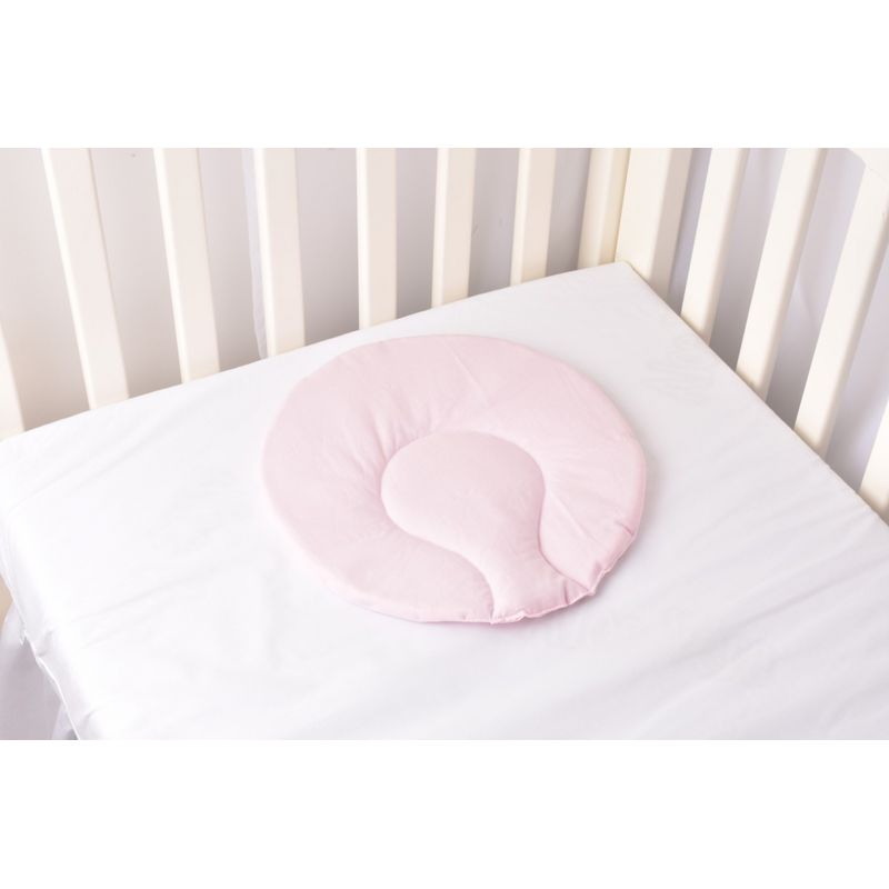 Casa si Gradina - Textile si covoare - Perne si pilote - Perne - Pernuta plata rotunda 30x30 cm bumbac 100% roz - Infinity.ro